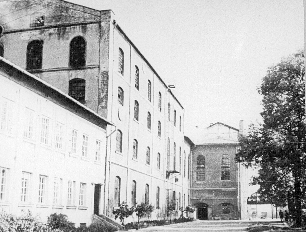 cukrownia lata 50 widok od zachodu