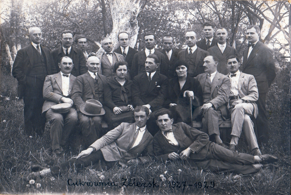 pracownicy cukrowni 1927 1929