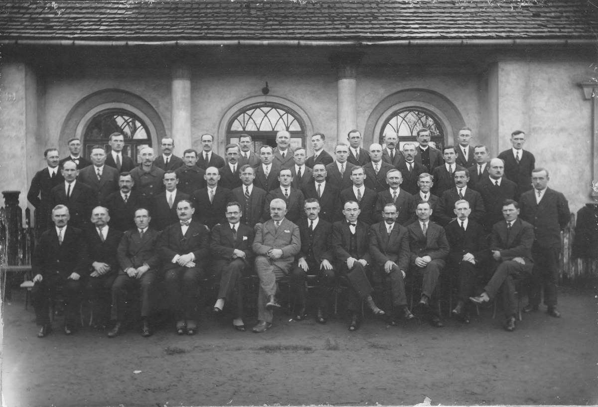 pracownicy cukrowni zbiersk okres miedzywojenny