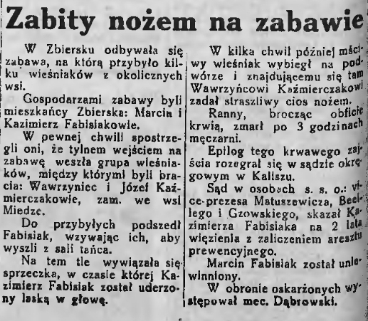 echo kaliskie ilustrowane 1934 08 09