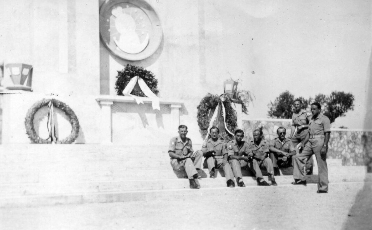 Polski cmentarz wojskowy w Loreto 1946.