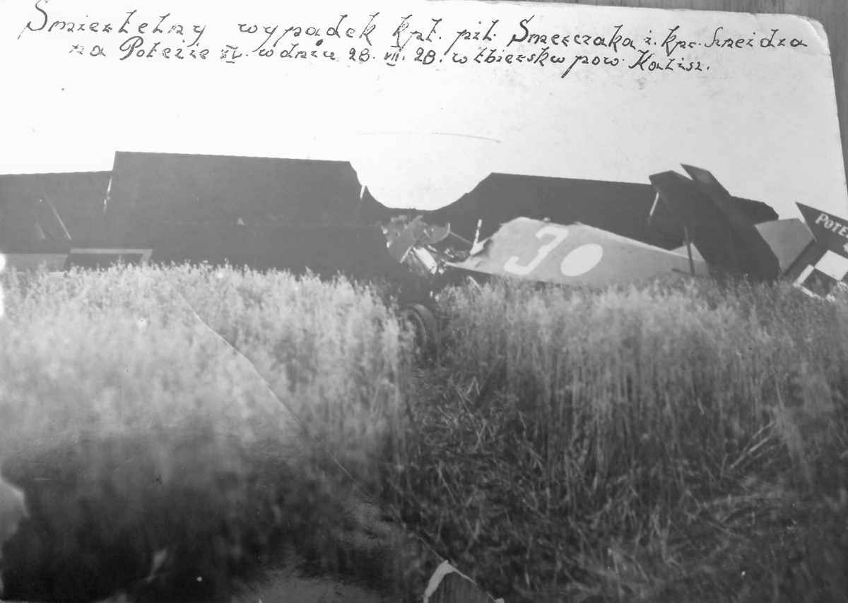 katastrofa samolotu w Zbiersku 1928