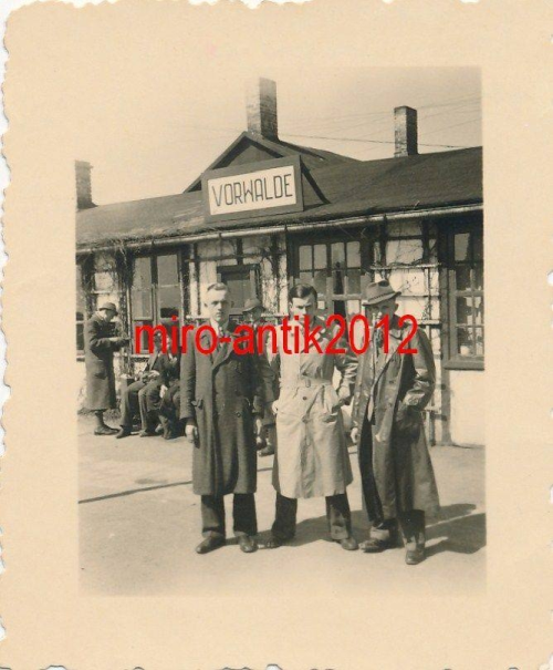 Stacja kolejki wąskotorowej w Zbiersku 1942