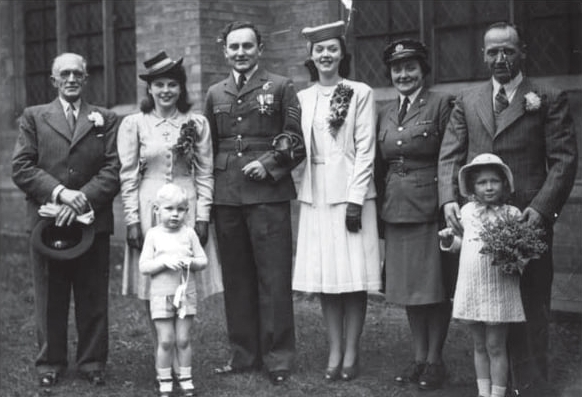 walerian sosinski z zona w dniu slubu