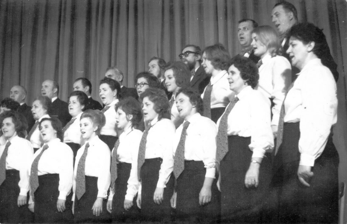 chor cukrowni zbiersk lata siedemdziesiate