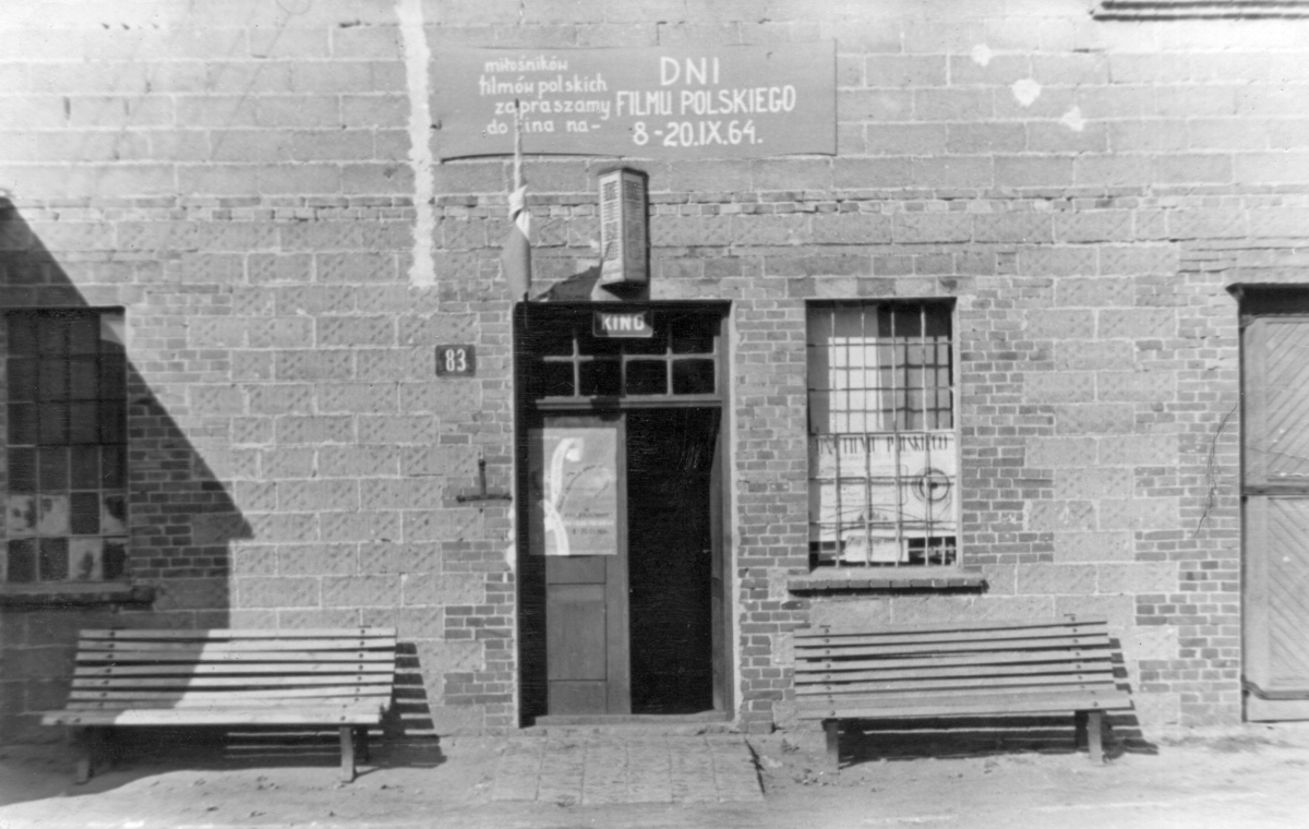 Kino w Zbiersku wrzesień 1964