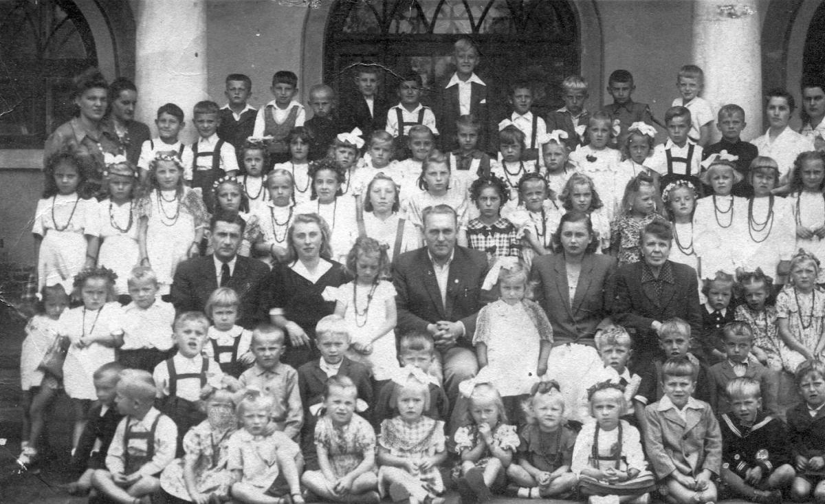ochronka koniec lat czterdziestych
